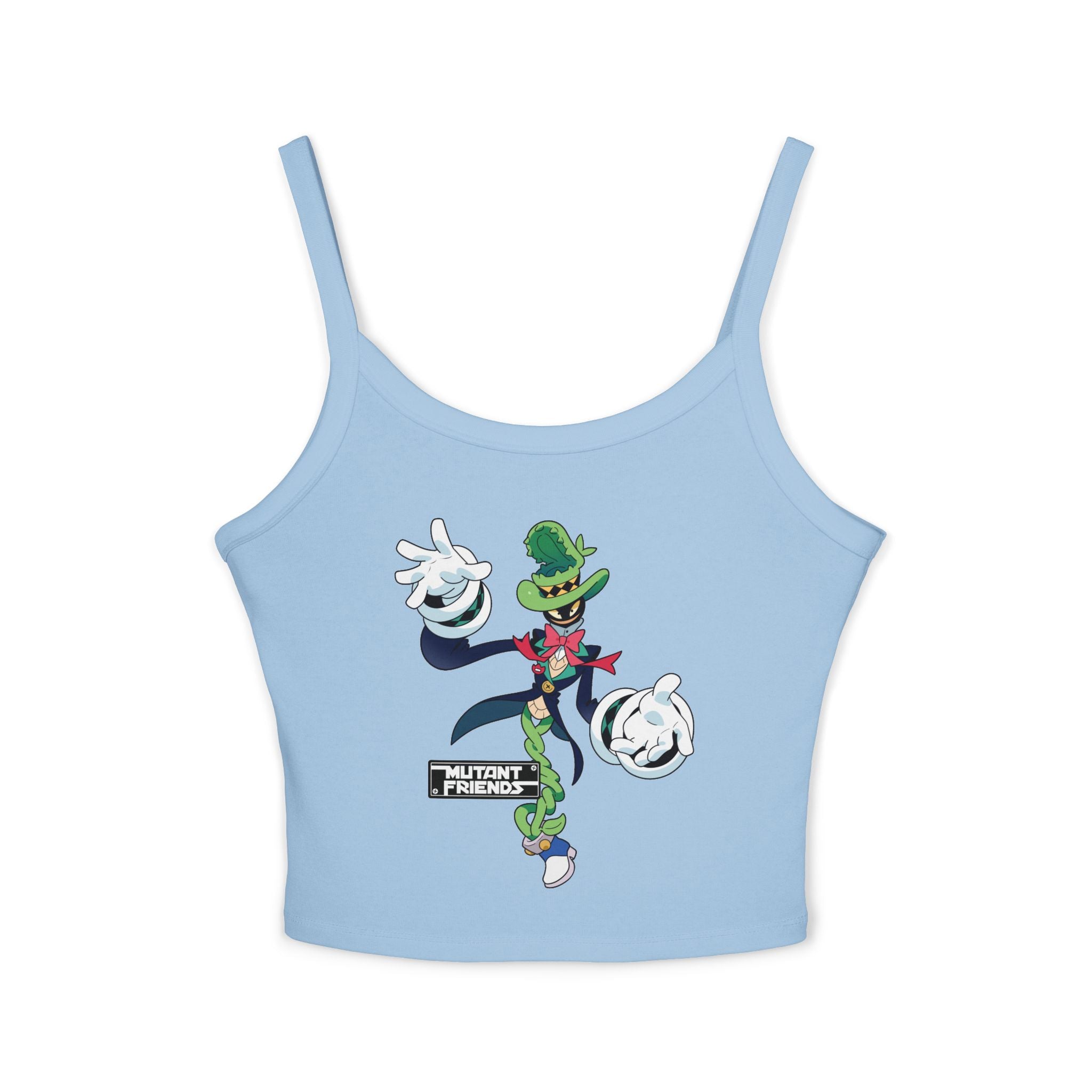 NelNal Mutant friends Spaghetti Strap Tank Top